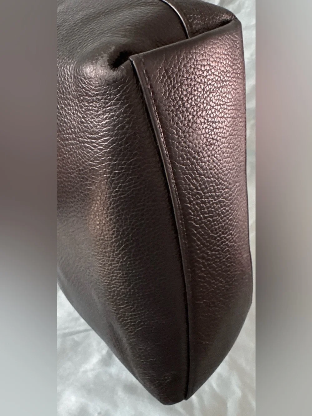 COACH Mini Emma Satchel (F31466) Pebbled Leather with Cherry Charm - Picture 7 of 13